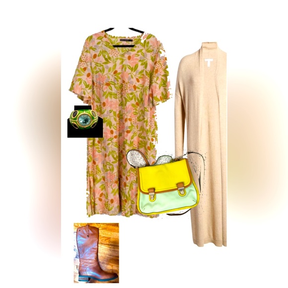 Gudrun Sjoden Dresses & Skirts - Gudrun Sjoden V-neck Dress SzL